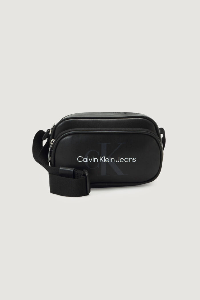 Borsa Calvin Klein MONOGRAM SOFT EW CAMERA BAG18 Nero