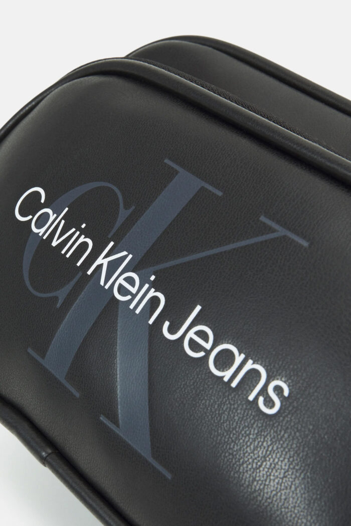 Borsa Calvin Klein MONOGRAM SOFT EW CAMERA BAG18 Nero