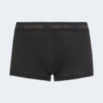 Boxer Calvin Klein Underwear LOW RISE TRUNK 3PK Nero - Foto 5