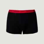 Boxer Calvin Klein Underwear TRUNK 2PK STAR LOGO PRINT Nero - Foto 4