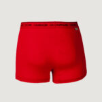 Boxer Calvin Klein Underwear TRUNK 2PK STAR LOGO PRINT Rosso - Foto 3