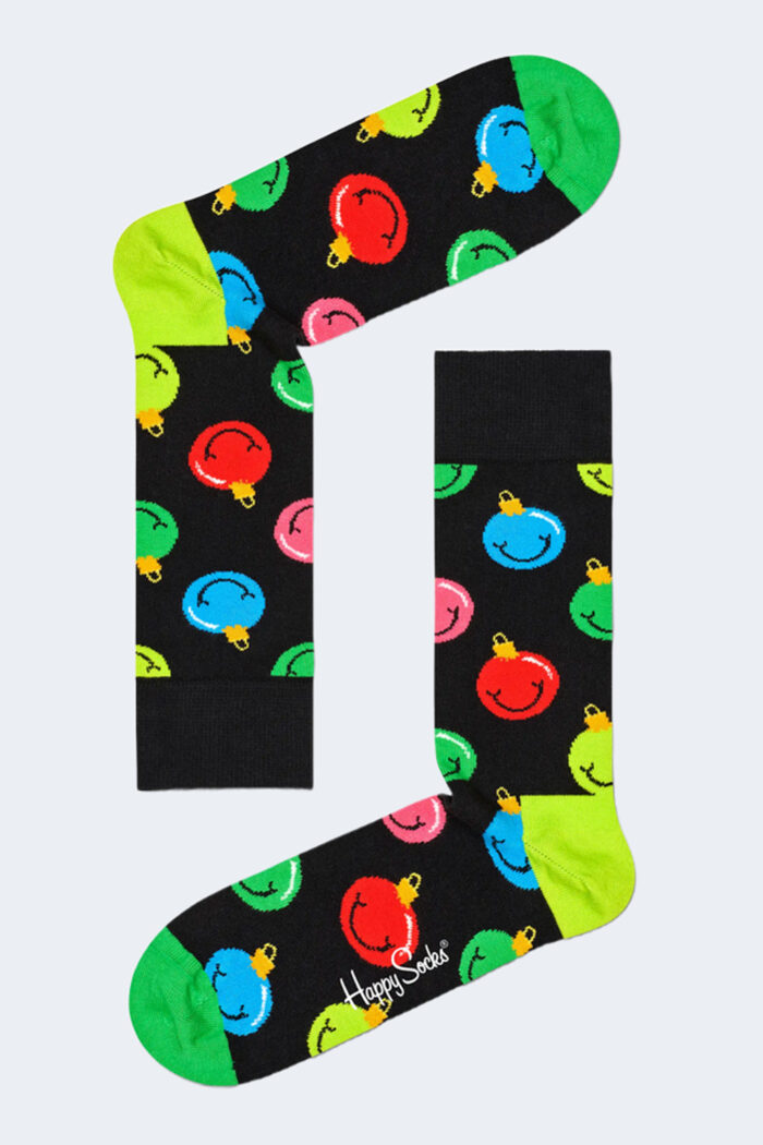 Calzini Lunghi Happy Socks PACK BAUBLE GIFT BOX Nero – 101110