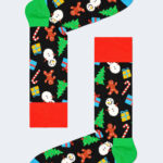 Calzini Lunghi Happy Socks PACK BIG DOT SNOWMAN GIFT SET Rosso - Foto 3