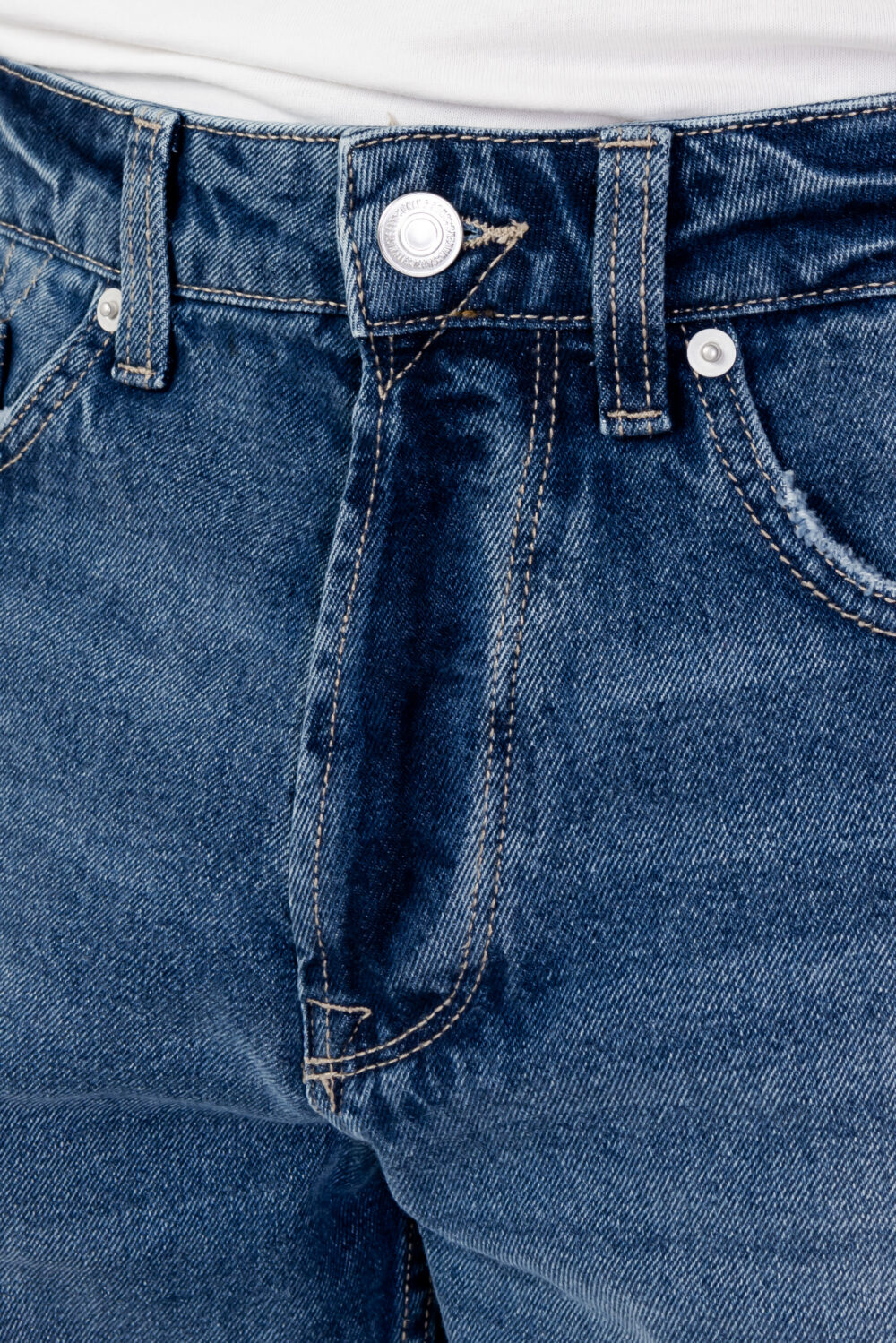 Jeans Only & Sons ONSAVI CROP MID. BLUE 4381 Blue Denim - Foto 2