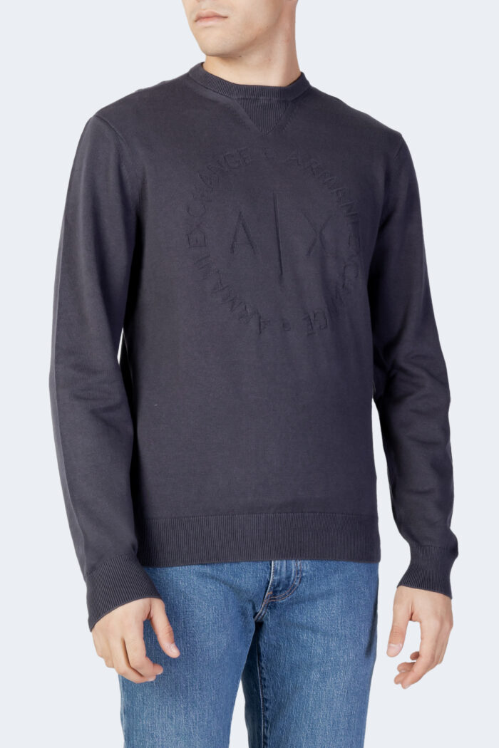 Maglione Armani Exchange Knitted Pullover Antracite – 102229