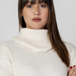 Maglione Only ONLKATIA LS COWLNECK PULLOVER NCA KNT Panna - Foto 2
