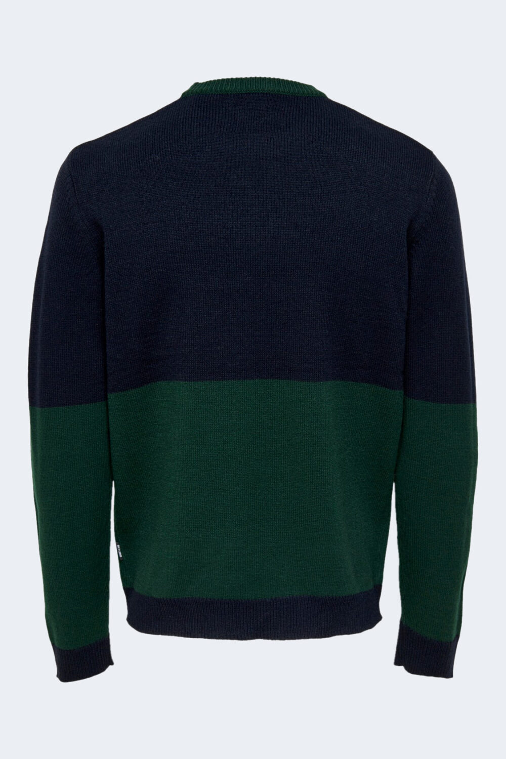 Maglione Only & Sons ONSXMAS REG BLOCK CREW KNIT Blue scuro - Foto 5