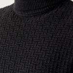 Dolcevita Only & Sons ONSKAY REG ROLL NECK KNIT Grigio Scuro - Foto 2