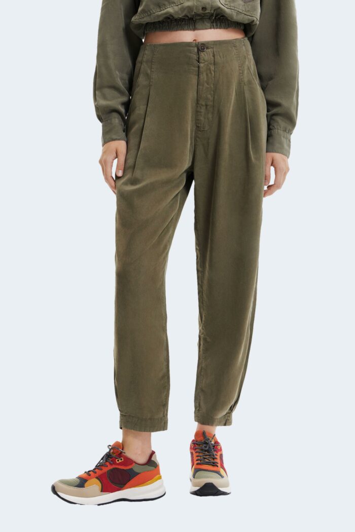 Pantaloni Desigual SOLID Verde – 92758