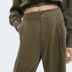 Pantaloni Desigual SOLID Verde - Foto 2