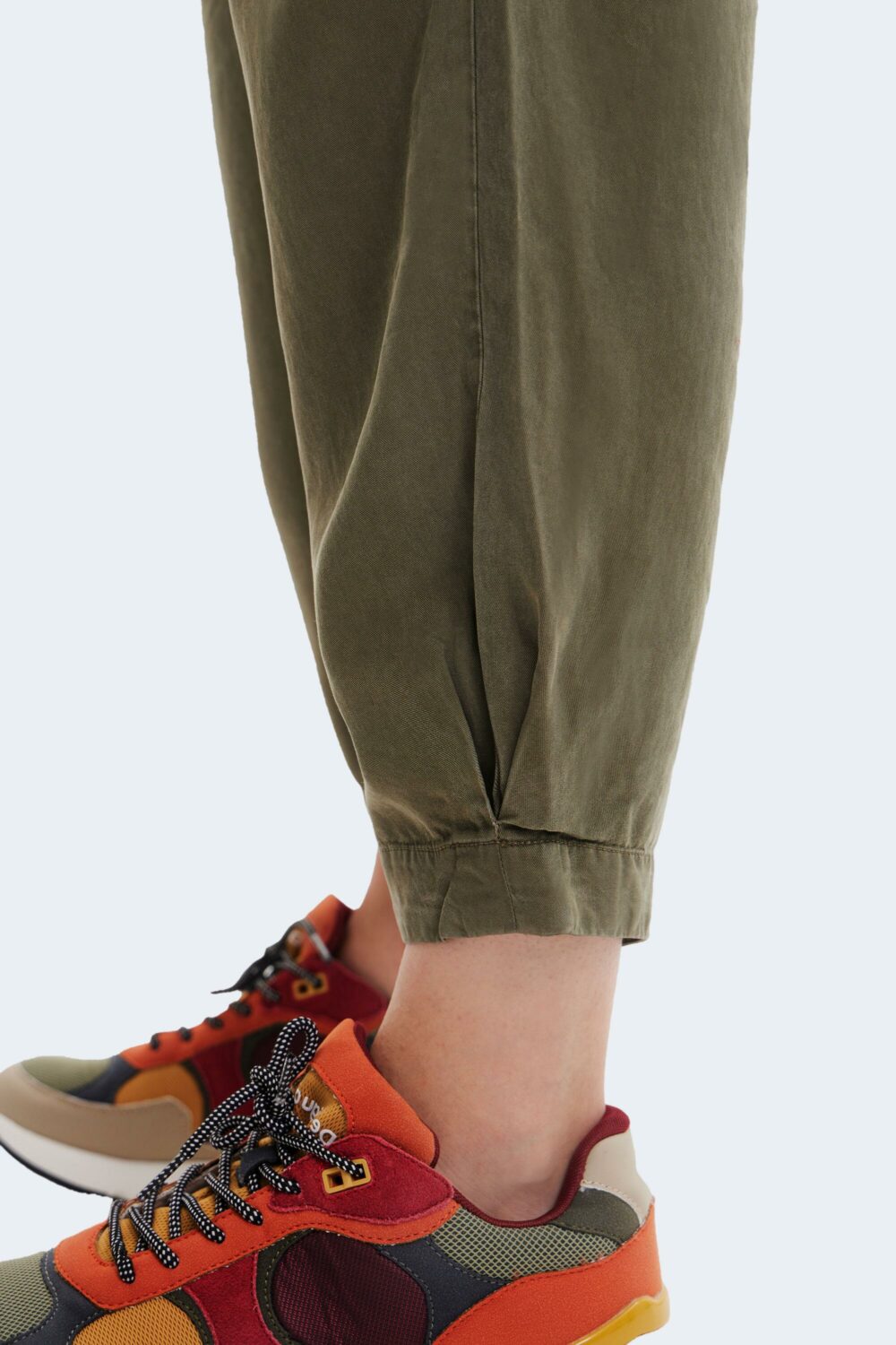 Pantaloni Desigual SOLID Verde - Foto 4