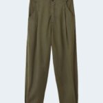 Pantaloni Desigual SOLID Verde - Foto 5