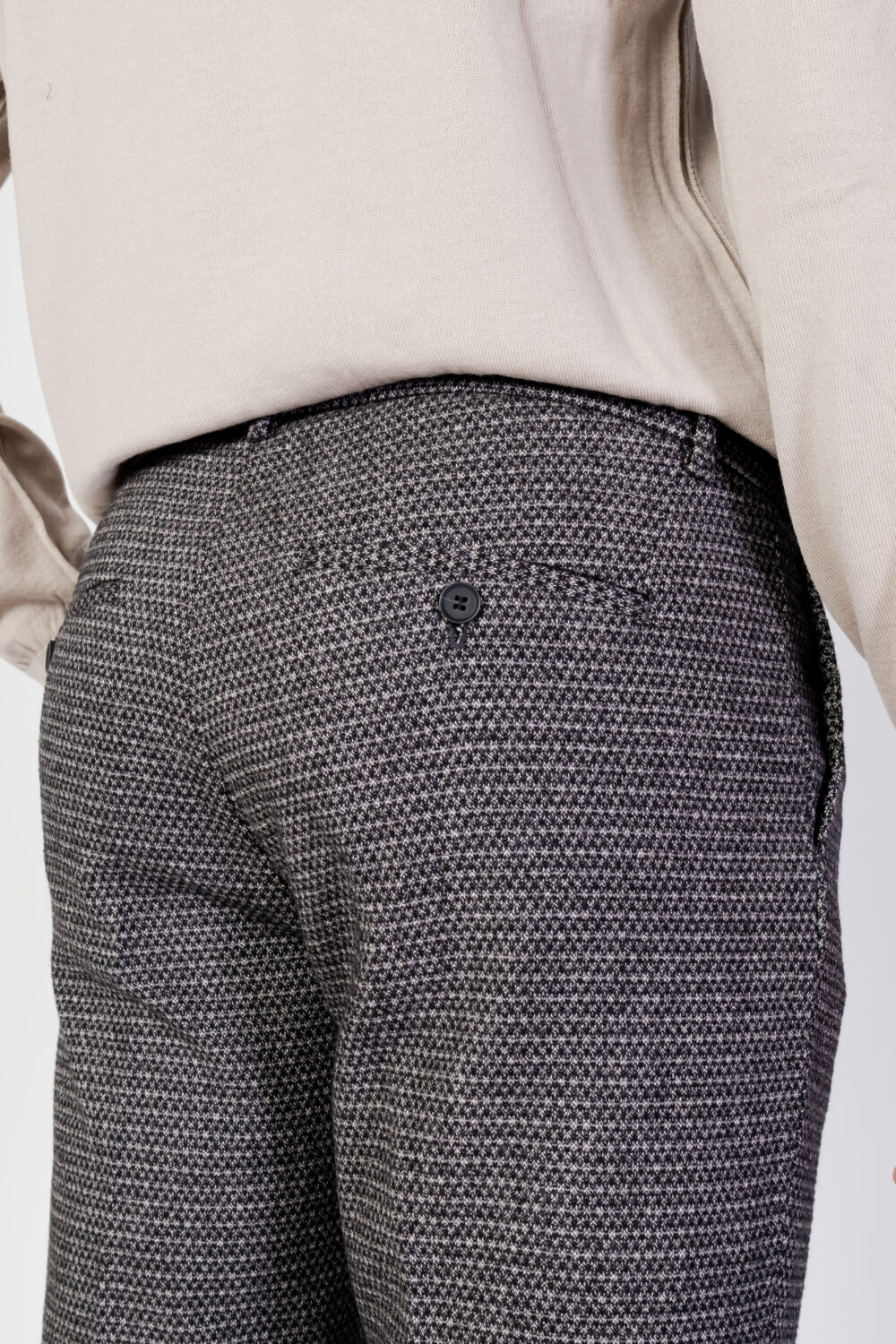 Pantaloni slim Antony Morato BRYAN SKINNY FIT IN Nero - Foto 4