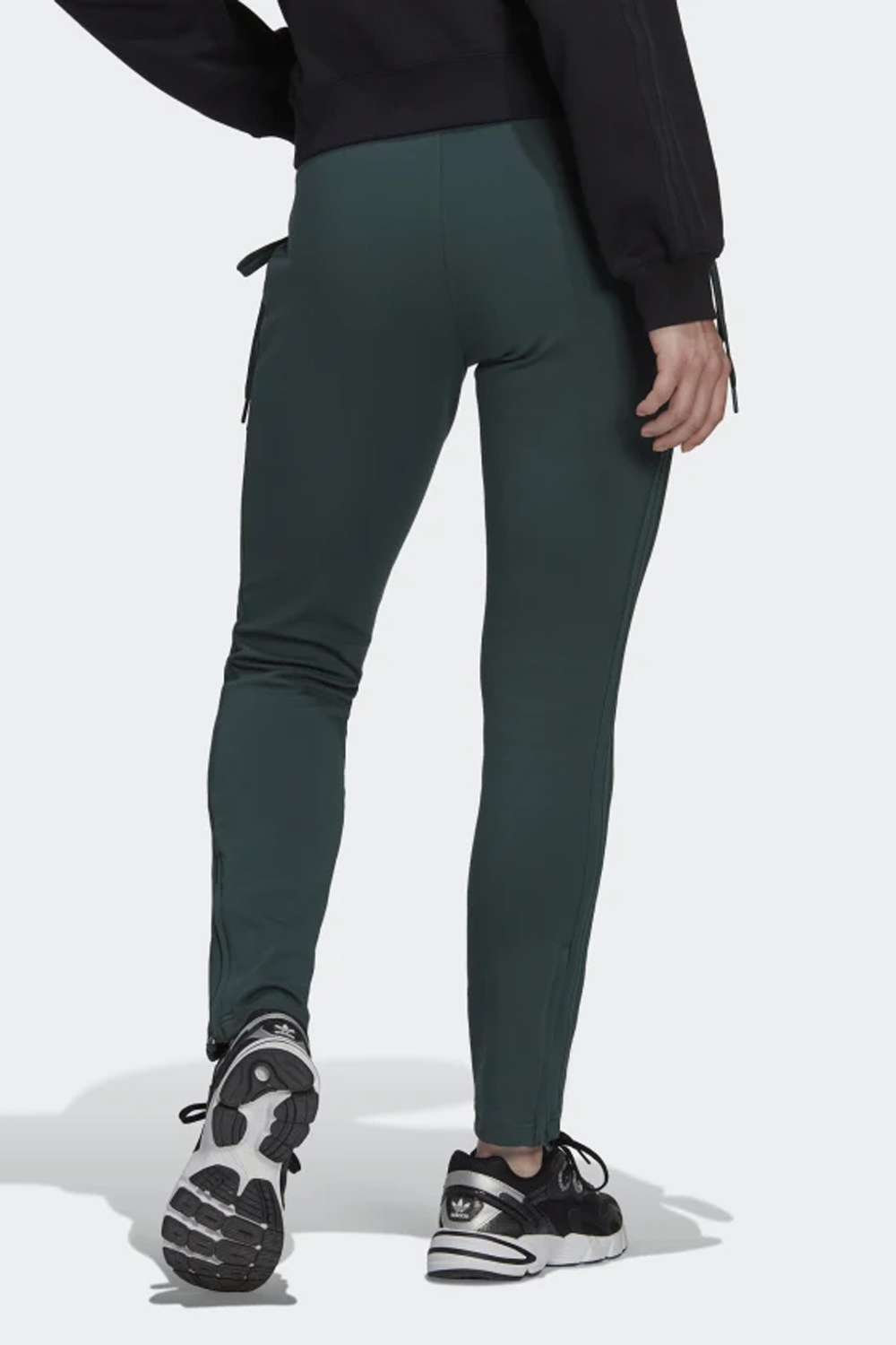 Pantaloni sportivi Adidas SLIM PANT HK5083 Verde - Foto 4