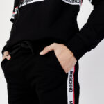Pantaloni sportivi Moschino Underwear BRUSHED STRETCH FLEECE Nero - Foto 5