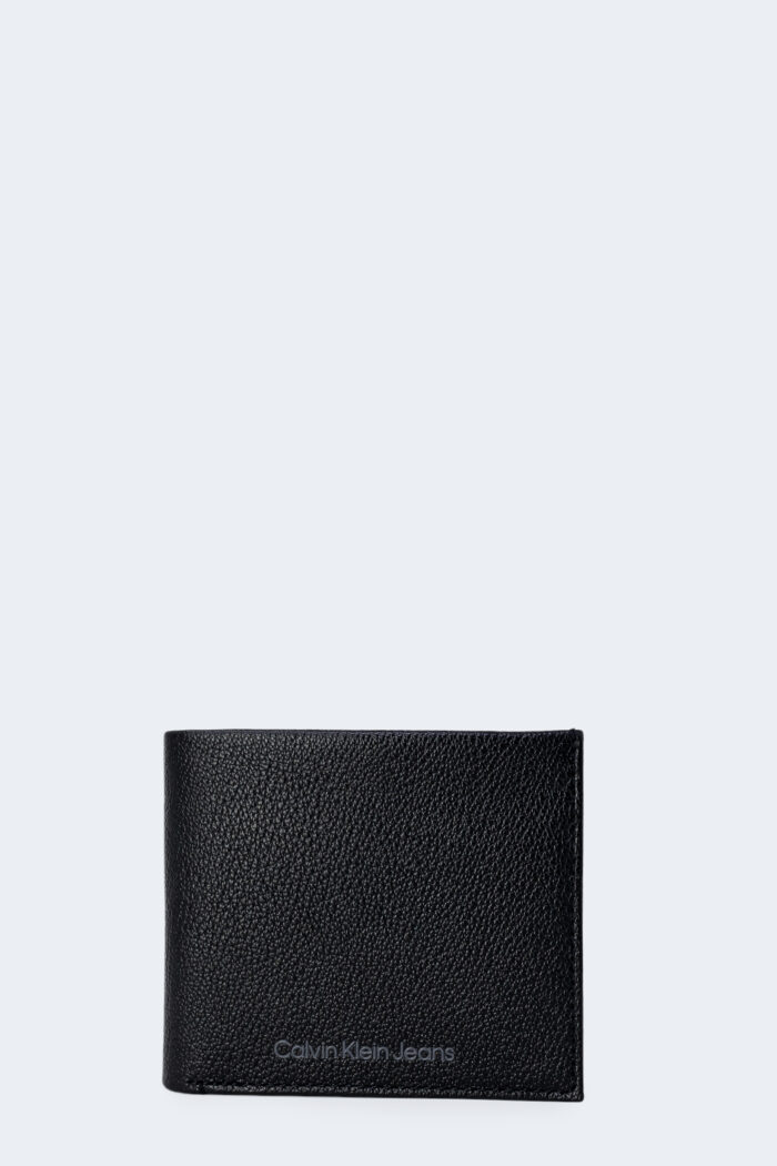 Portafoglio con portamonete Calvin Klein EXPLORER BIFOLD W/COIN Nero – 101201