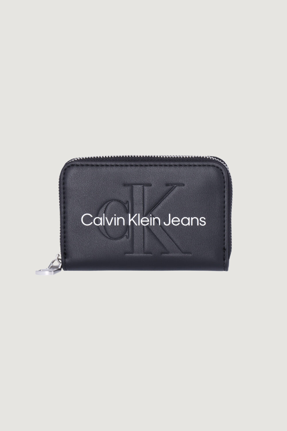 Portafoglio piccolo Calvin Klein SCULPTED MED ZIP AROUND MONO Nero - Foto 1