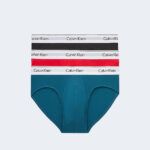 Slip Calvin Klein Underwear HIP BRIEF 3PK LEGION Rosso - Foto 1