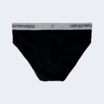 Slip Emporio Armani Underwear 3-PACK BRIEF Nero - Foto 3