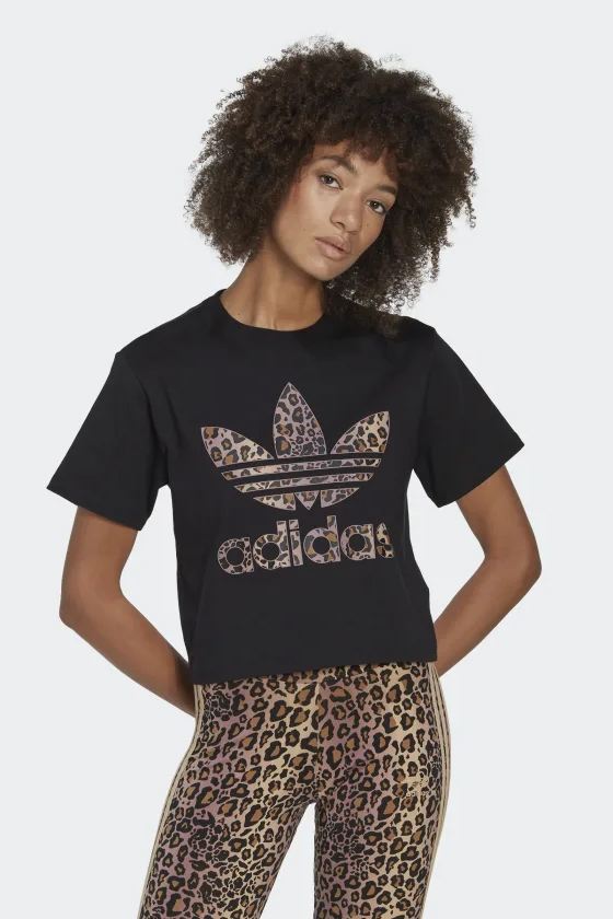 T-shirt Adidas Originals T-SHIRT LOGO Nero – 91340