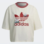 T-shirt Adidas LOOSE T-SHIRT Panna - Foto 2