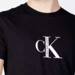 T-shirt Calvin Klein Jeans CK INSTITUTIONAL TEE Nero - Foto 2