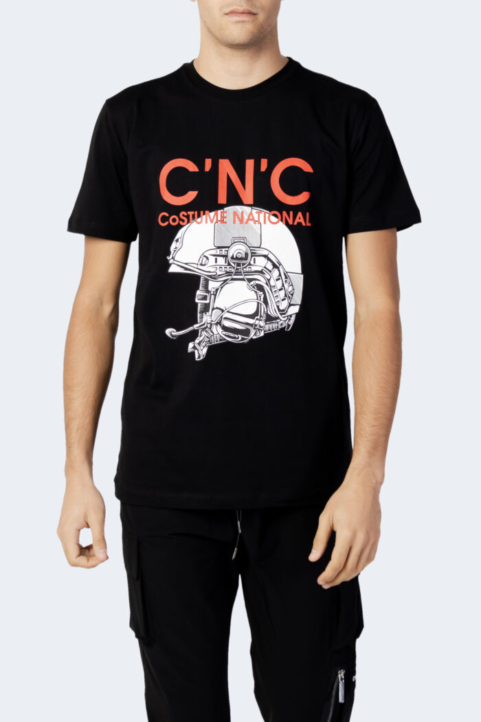 T-shirt Cnc Costume National CASCO Nero – 101061