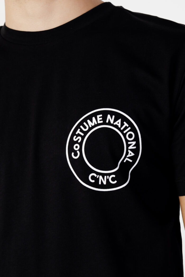 T-shirt Cnc Costume National LOGO TONDO Nero – 101062