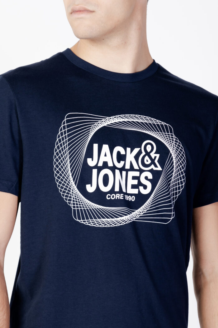 T-shirt Jack Jones JCOLUCA TEE SS CREW NECK FST Blu – 91158