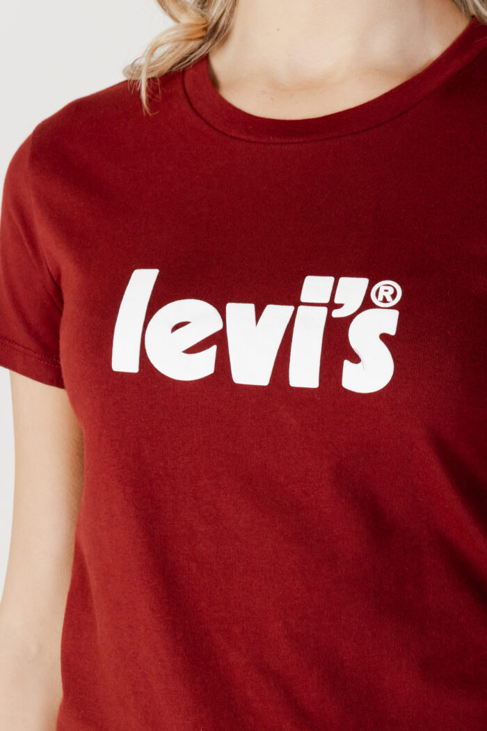 T-shirt Levi’s® PERFECT TEE Bordeaux – 101212