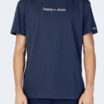T-shirt Tommy Hilfiger Jeans TJM CLASSIC LINEAR L Blu - Foto 1