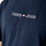 T-shirt Tommy Hilfiger Jeans TJM CLASSIC LINEAR L Blu - Foto 2