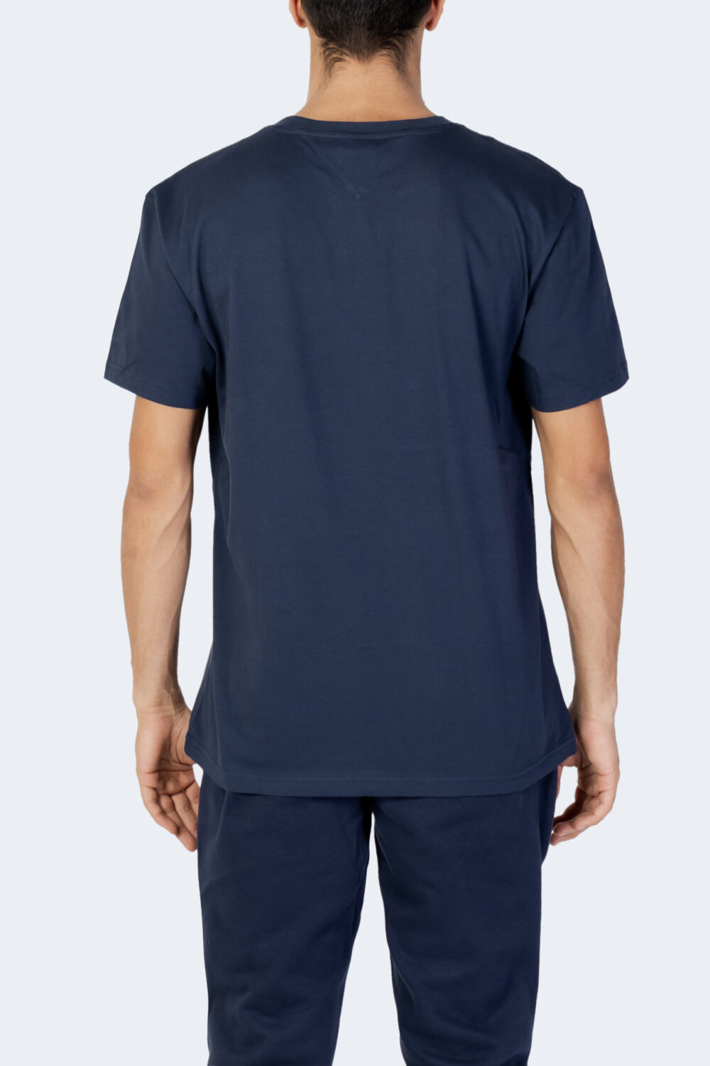 T-shirt Tommy Hilfiger Jeans TJM CLASSIC LINEAR L Blu - Foto 4