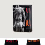 Boxer Calvin Klein Underwear TRUNK 2PK B-EXACT/ SAMBA LOGOS Nero - Foto 1