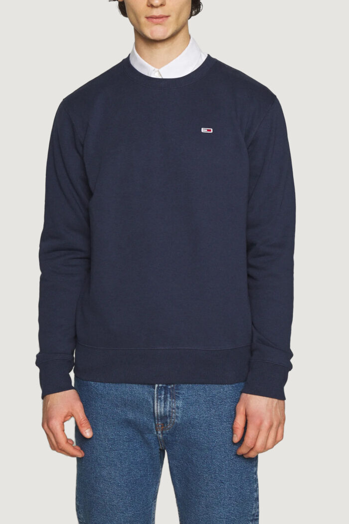 Felpa senza cappuccio Tommy Hilfiger REGULAR FLEECE C Blu