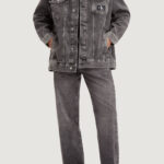 Giacchetto Calvin Klein Jeans EXTREME OVERSZD DAD Nero - Foto 3