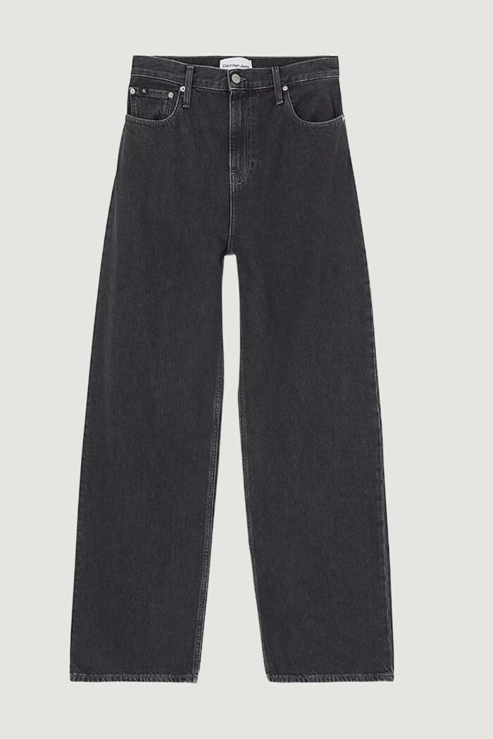 Jeans bootcut Calvin Klein HIGH RISE RELAXED Grigio – 102797