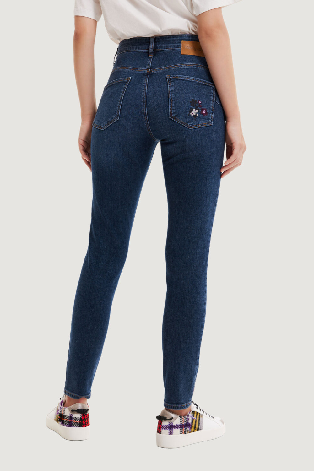 Jeans skinny Desigual DENIM FLORES Denim - Foto 3
