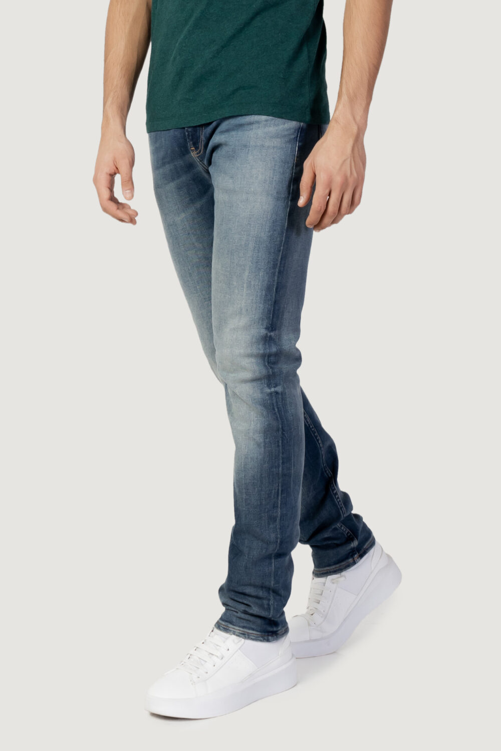 Jeans slim Calvin Klein Jeans SLIM TAPER Denim scuro - Foto 1