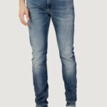 Jeans slim Calvin Klein Jeans SLIM TAPER Denim scuro - Foto 5
