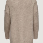 Maglione Only ONLNANJING L/S PULLOVER KNT NOOS Beige - Foto 4