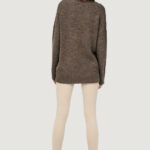 Maglione Only ONLNANJING L/S PULLOVER KNT NOOS Marrone - Foto 5