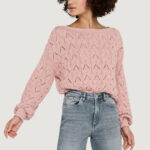 Maglione Only BRYNN LIFE STRUCTURE L/S PUL KNT NOOS Rosa - Foto 1