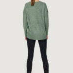Maglione Only ONLNANJING L/S PULLOVER KNT NOOS Verde - Foto 5