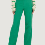 Pantaloni a palazzo Only ONLLANA-BERRY MID STRAIGHT TLR NOOS Verde - Foto 1