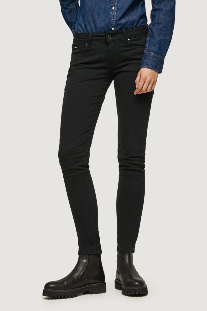 Pantaloni skinny Pepe Jeans SOHO Nero – 98858