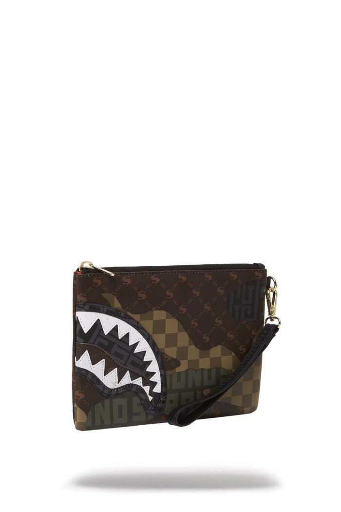 Pochette e beauty Sprayground CAMO BRANDED POUCHETTE  910B4946NSZ Marrone – 102111