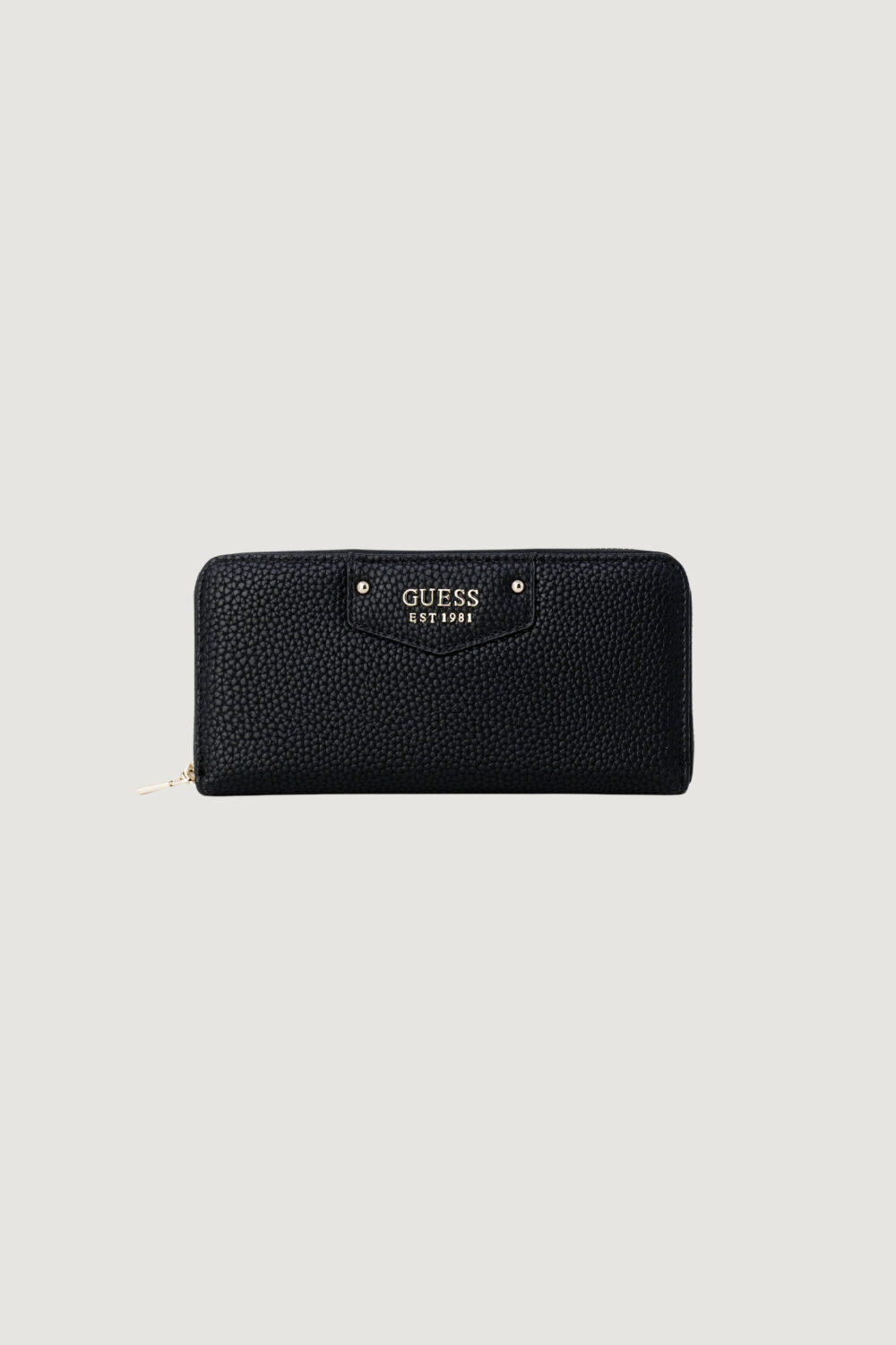 Portafoglio grande Guess ECO BRENTON SLG LRG ZIP AROUND Nero - Foto 1