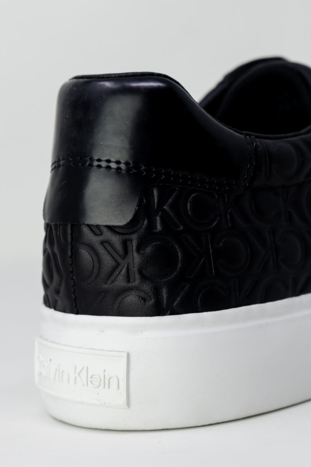 Sneakers Calvin Klein VULC LACE UP MONO MI Nero - Foto 5