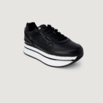 Sneakers Guess HANSIN/ACTIVE LADY/LEATHER LIK Nero - Foto 2